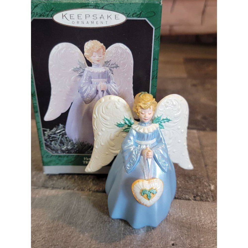 Hallmark Victorian Angel 1998 ornament Xmas decor